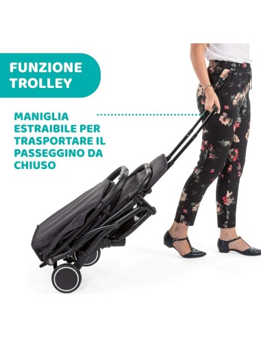 Chicco Trolley Me – Passeggino Leggero, Reclinabile e Pieghevole | ShopinCasa.it