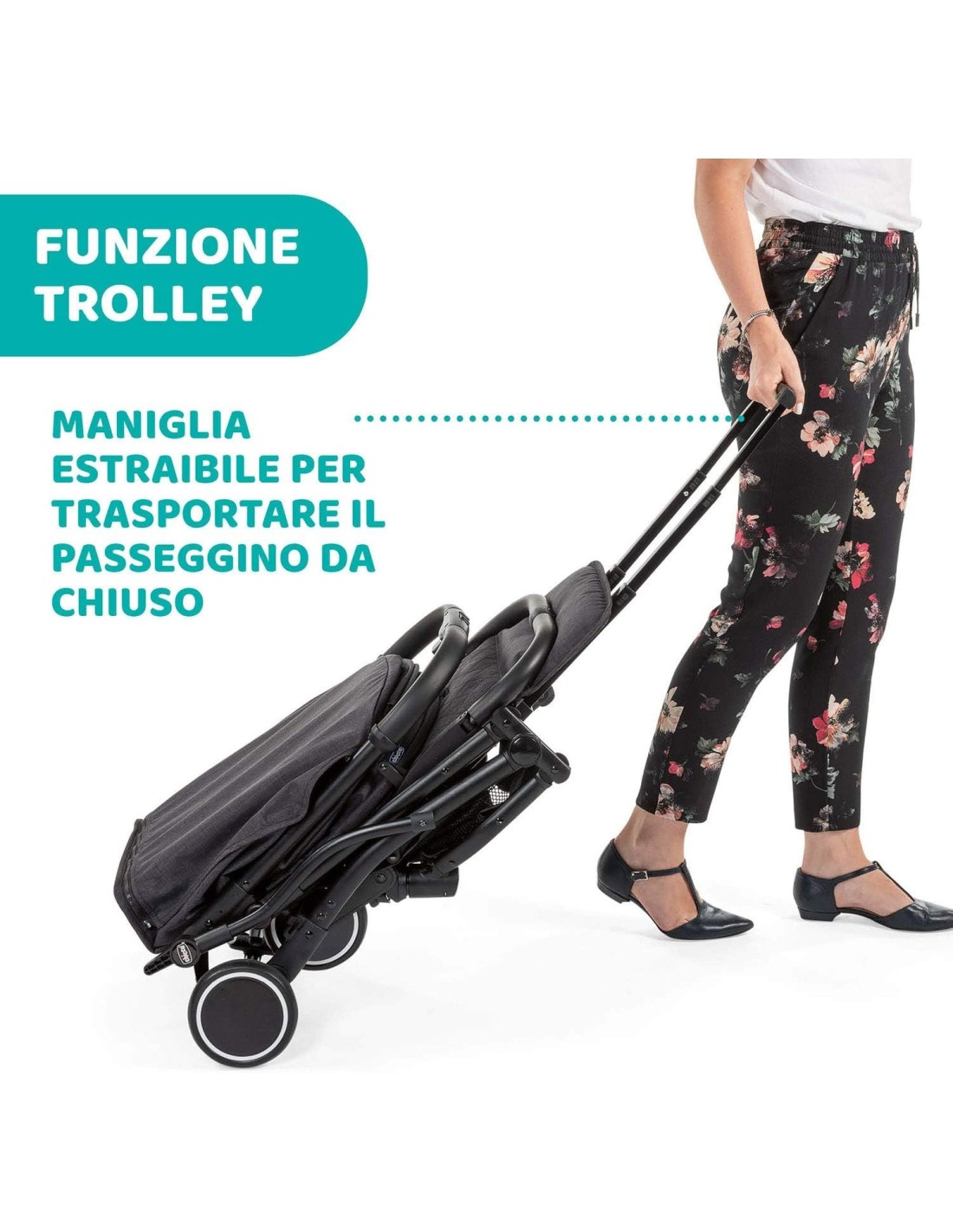 Chicco Trolley Me – Passeggino Leggero, Reclinabile e Pieghevole | ShopinCasa.it