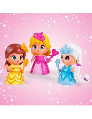 Pinypon Blister 3 Principesse, Personaggi Combinabili | shop in casa