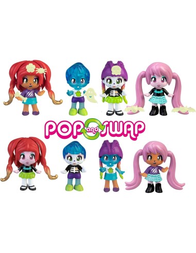 Pinypon Terrific Friends - Vampiro, Ragazza Lupo e Altri Personaggi Brillano al Buio | shop in casa
