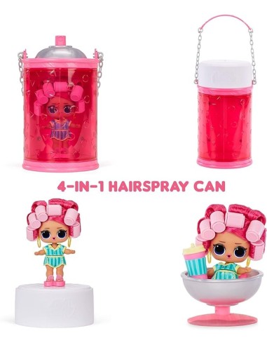 GIOCATTOLO PUBBLICIZZATO: vendita online L.O.L. Surprise! Hairgoals Serie 2 - 15 Sorprese e Bambola con Capelli Spazzolabili ...