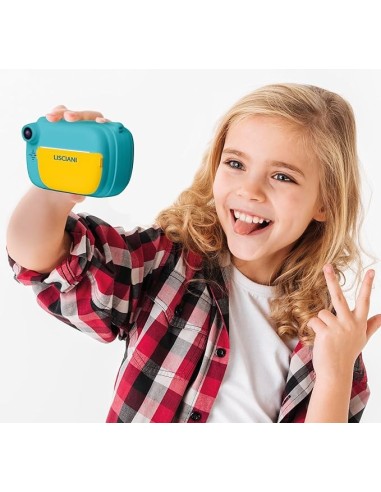 Lisciani Giochi Print Cam Hi-Tech - Fotocamera Istantanea 3 in 1 con Funzione Video e Selfie