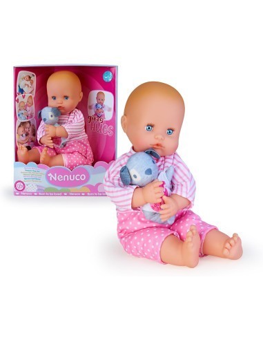 Nenuco Abbracciami, Bambola 42 cm, Corpo Morbido, Cucciolo Incluso | shop in casa
