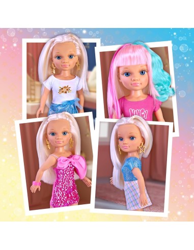 Nancy e il Suo Armadio, Set di Vestiti e Accessori, Personalizza con Adesivi | shop in casa