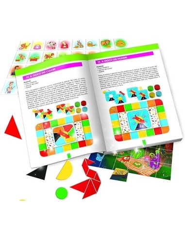 Carotina Tavolino Molto Attivo, 30 Giochi Didattici, Lisciani Giochi | shop in casa