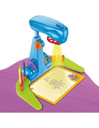 Lisciani Giochi Carotina Proiettore, Scuola di Lettura e Scrittura, Gioco Educativo | shop in casa