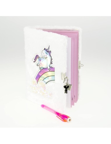 Girabrilla Diario Segreto Unicorno con Penna Magica e Chiusura a Lucchetto | shop in casa