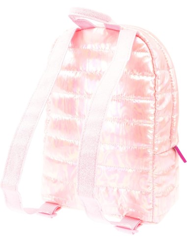 Girabrilla Zaino Casual Puffer da Scuola per Bambine, Materiale Morbido, Colore Ciclamino | shop in casa