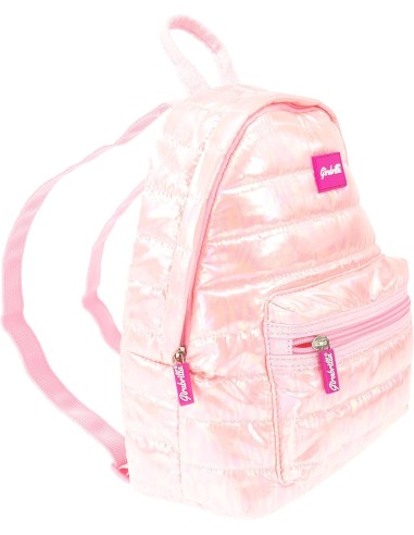 Girabrilla Zaino Casual Puffer da Scuola per Bambine, Materiale Morbido, Colore Ciclamino | shop in casa