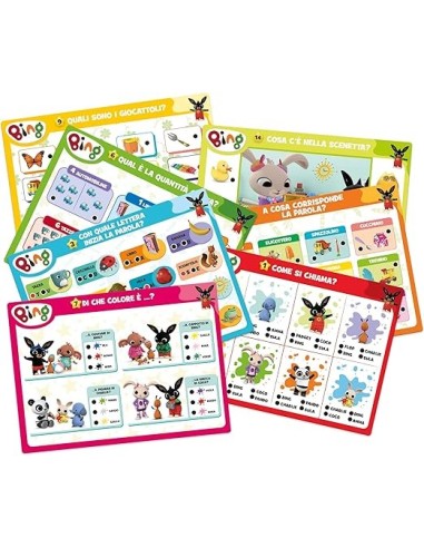 Lisciani Giochi Bing Penna Maxi Schede, Gioco Interattivo con 100 Quiz e Penna Elettronica | shop in casa