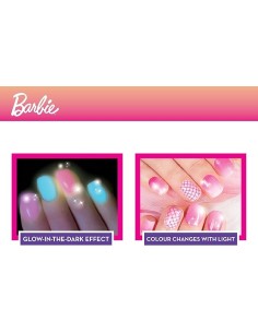 GIOCHI GIRL: vendita online Barbie My Trend Nail Art-Colour Change, Kit per Creare Smalti Cambia Colore, Macchina Asciuga Sma... 2
