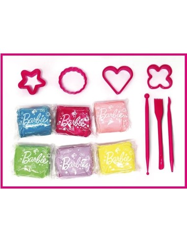 GIOCATTOLO PUBBLICIZZATO: vendita online Barbie Dough Zainetto, Kit Creativo, Attrezzi e Formine, 600g Dough Colorato, Manual...