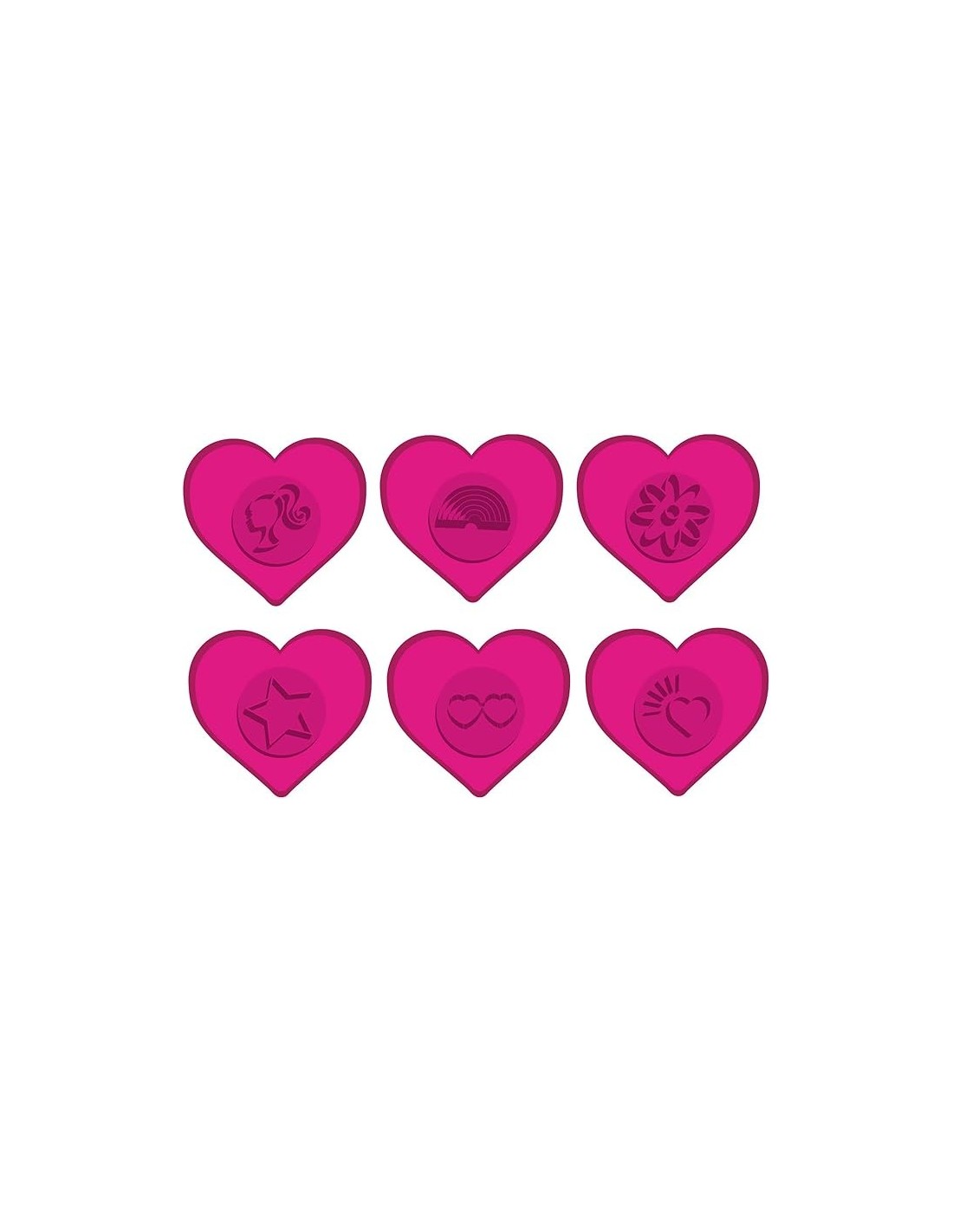 GIOCATTOLO PUBBLICIZZATO: vendita online Dough Cuore di Barbie Glitter, Fashion Dough da Collezionare, Vasetto a Forma di Cuo...