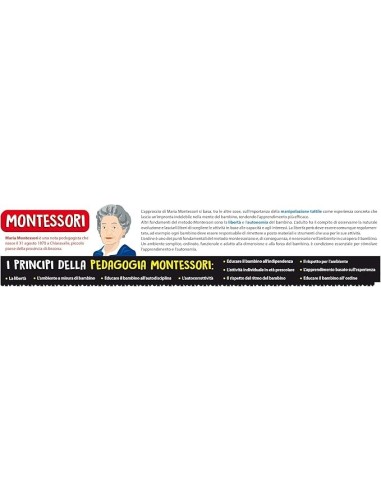 Liscianigiochi Montessori: Lavagne Educative, Scrivi e Cancella, Magnetica | shop in casa