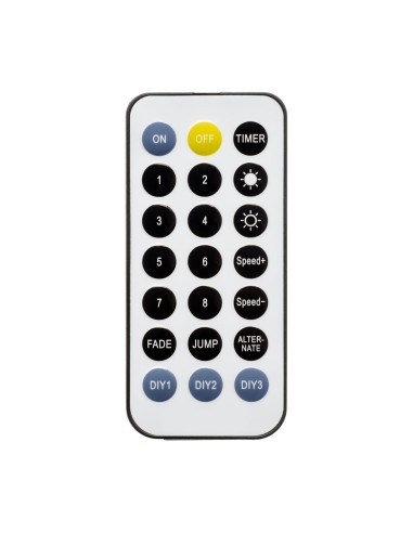 LUCI DI NATALE: vendita online Luci di Natale Catena da 10mt con 100 MicroLED Bianco Freddo con Telecomando e Timer in offerta