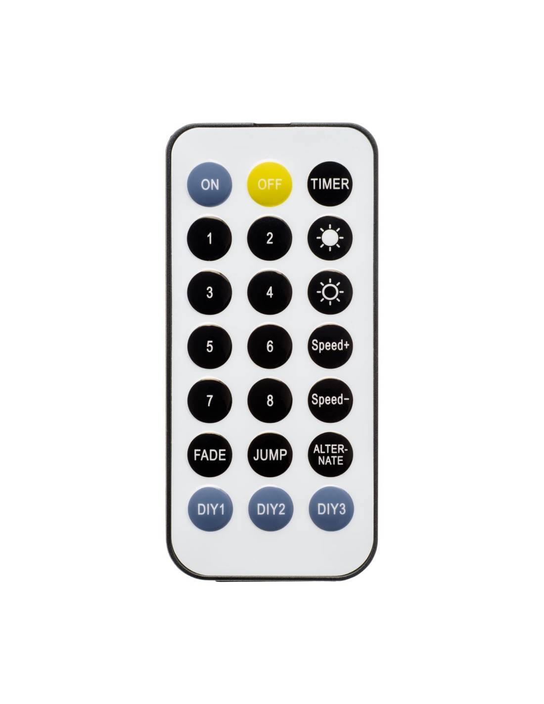 LUCI DI NATALE: vendita online Luci di Natale Catena da 10mt con 100 MicroLED Bianco Freddo con Telecomando e Timer in offerta