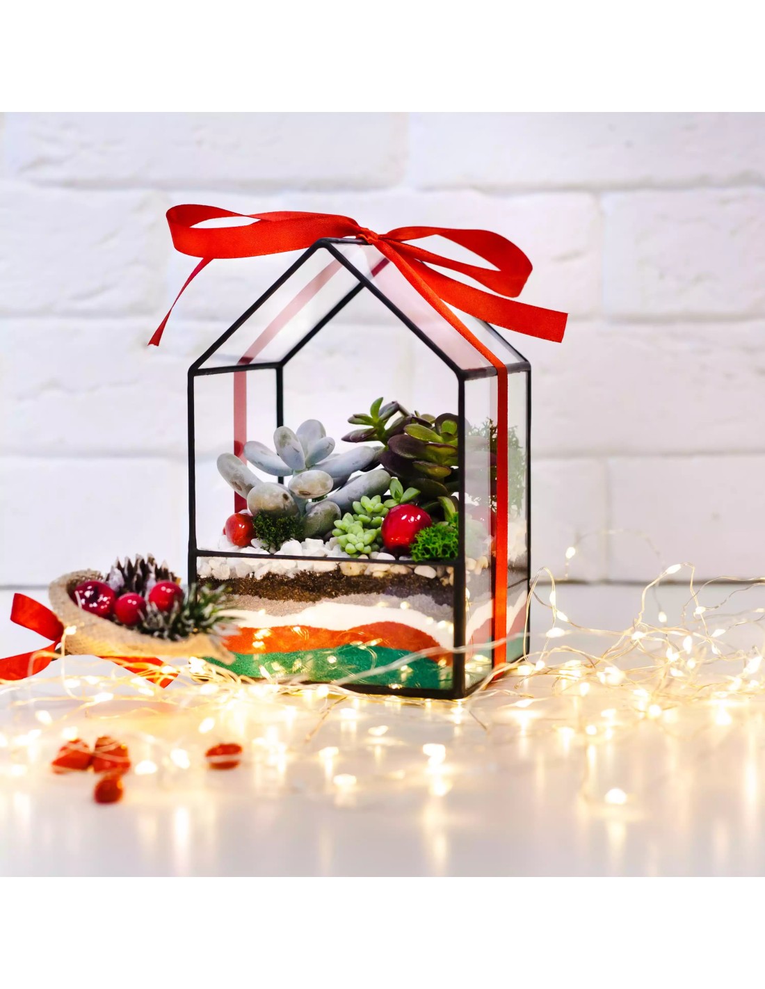 LUCI DI NATALE: vendita online Luci di Natale Catena da 4mt con 40 MicroLED Bianco Caldo con Timer e Giochi di Luce in offerta