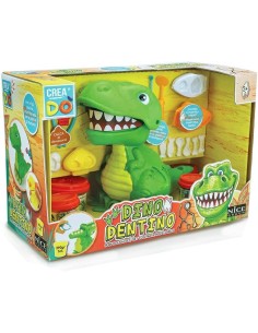Creadò' Dino Dentino Set con Pasta Modellabile e Accessori | shop in casa