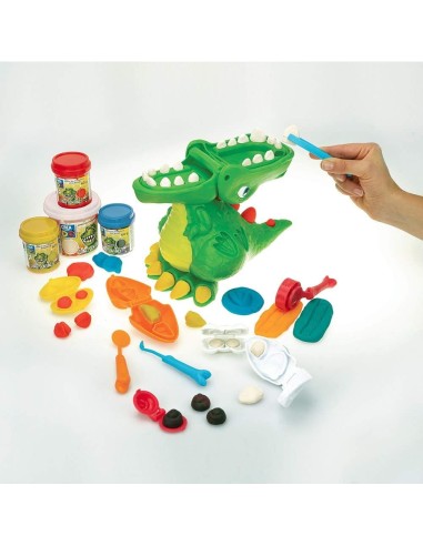Creadò' Dino Dentino Set con Pasta Modellabile e Accessori | shop in casa