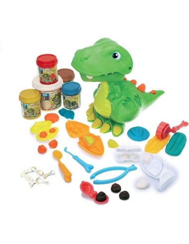 Creadò' Dino Dentino Set con Pasta Modellabile e Accessori | shop in casa