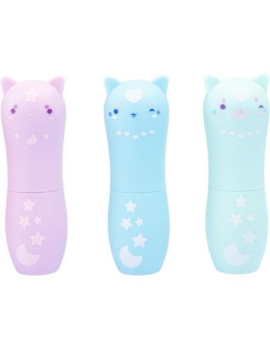 MOMOMI Lucidalabbra Gatto Assortito | Fragranze e Colori Divertenti | shop in casa