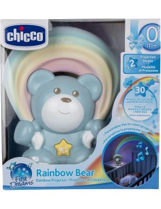PRESCOLARI: vendita online ORSETTO ARCOBALENO PROIETTORE MUSICALE AZZURRO CHICCO in offerta 2