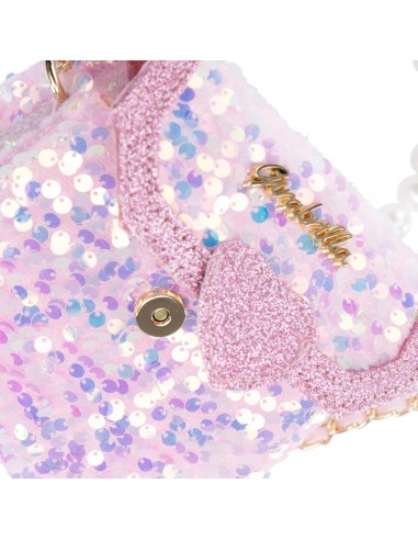 Girabrilla Fashion Bauletto Borsetta Pochette con Maniglia di Perle e Tracolla | Nice Group | shop in casa