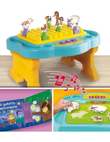 PRESCOLARI: vendita online Carotina Baby Banchetto Elettronico, Kit Costruzioni, Sviluppo Sensoriale, Elettronico Parlante, S...