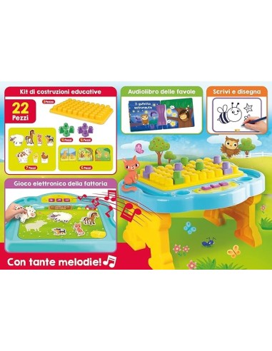 PRESCOLARI: vendita online Carotina Baby Banchetto Elettronico, Kit Costruzioni, Sviluppo Sensoriale, Elettronico Parlante, S...
