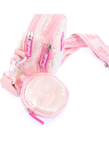 Girabrilla Borsetta Puffer con Paillettes Reversibili e Porta Monete | Tracolla Regolabile | Nice Group | shop in casa