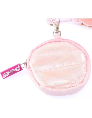 Girabrilla Borsetta Puffer con Paillettes Reversibili e Porta Monete | Tracolla Regolabile | Nice Group | shop in casa