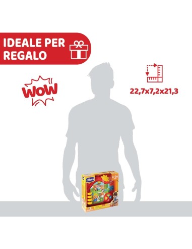 Chicco Il Libro della Fattoria | Libro Elettronico Bilingue con Curiosità sugli Animali | Giochi Educativi | shop in casa
