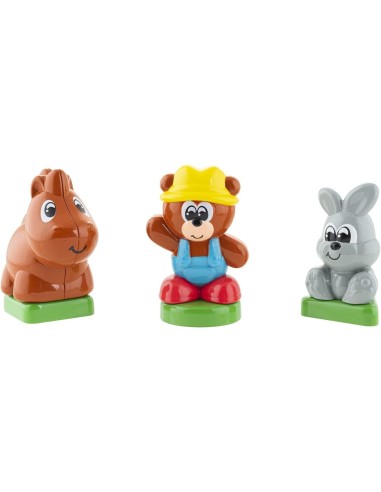 Chicco Playset Farm Animals 2 in 1 | Tappetino da Gioco Interattivo e Centro Attività Educativo | shop in casa