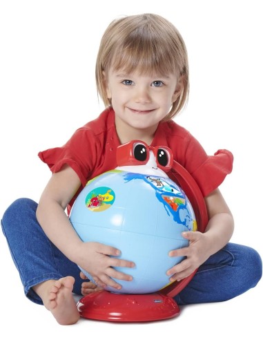 Chicco Edu Globe | Mappamondo Educativo Parlante per Bambini | Scopri Geografia con Metodo Montessori | shop in casa