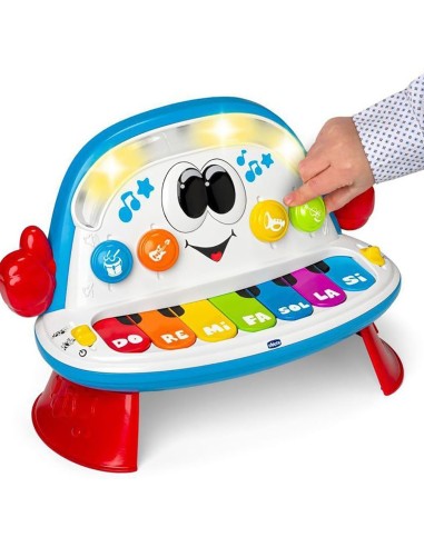 Chicco Funky Piano Orchestra | Gioco Musicale Elettronico per Bambini | Scopri Note e Strumenti | shop in casa