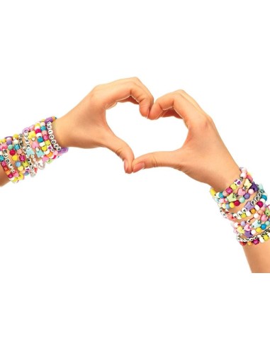 Perline ABC 500 Unicorn Kit Creativo con 500 Perline e 10 Metri di Corda Elastico | Braccialetti Unicorno | Nice Group | shop in