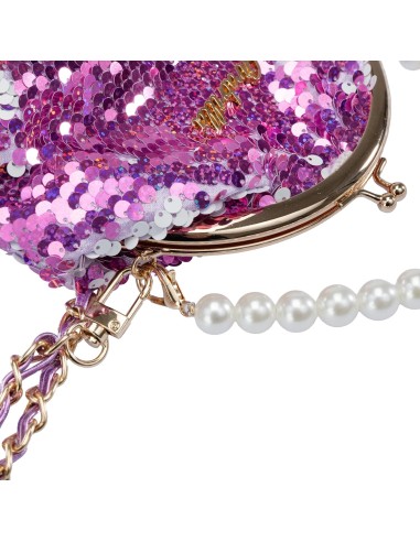 Girabrilla Fashion Bag Borsetta Borsellino con Paillettes e Tracolla | Borsetta Colorata per Bambini | Nice Group | shop in casa