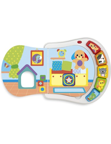 Chicco Libretto la Casa dei Cuccioli | Libro Elettronico per Imparare Versi e Forme | Multicolore