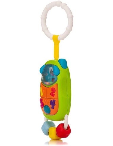 Chicco Trillino Telefono Del Cucciolo | Sonaglio Elettronico con Luci e Suoni per Bambini 3-18 Mesi