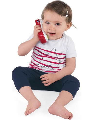 Chicco Trillino Telefono Del Cucciolo | Sonaglio Elettronico con Luci e Suoni per Bambini 3-18 Mesi