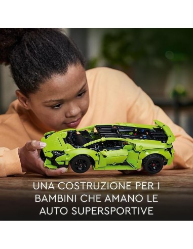 GIOCATTOLO PUBBLICIZZATO: vendita online LEGO Technic Lamborghini Huracán Tecnica, Modellino di Auto da Costruire, 42161 in o...