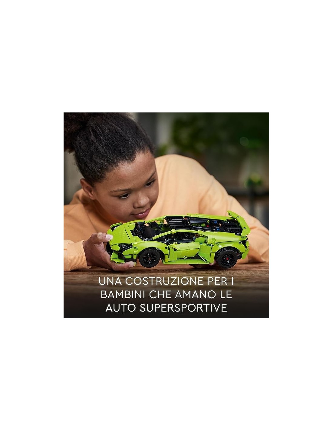GIOCATTOLO PUBBLICIZZATO: vendita online LEGO Technic Lamborghini Huracán Tecnica, Modellino di Auto da Costruire, 42161 in o...