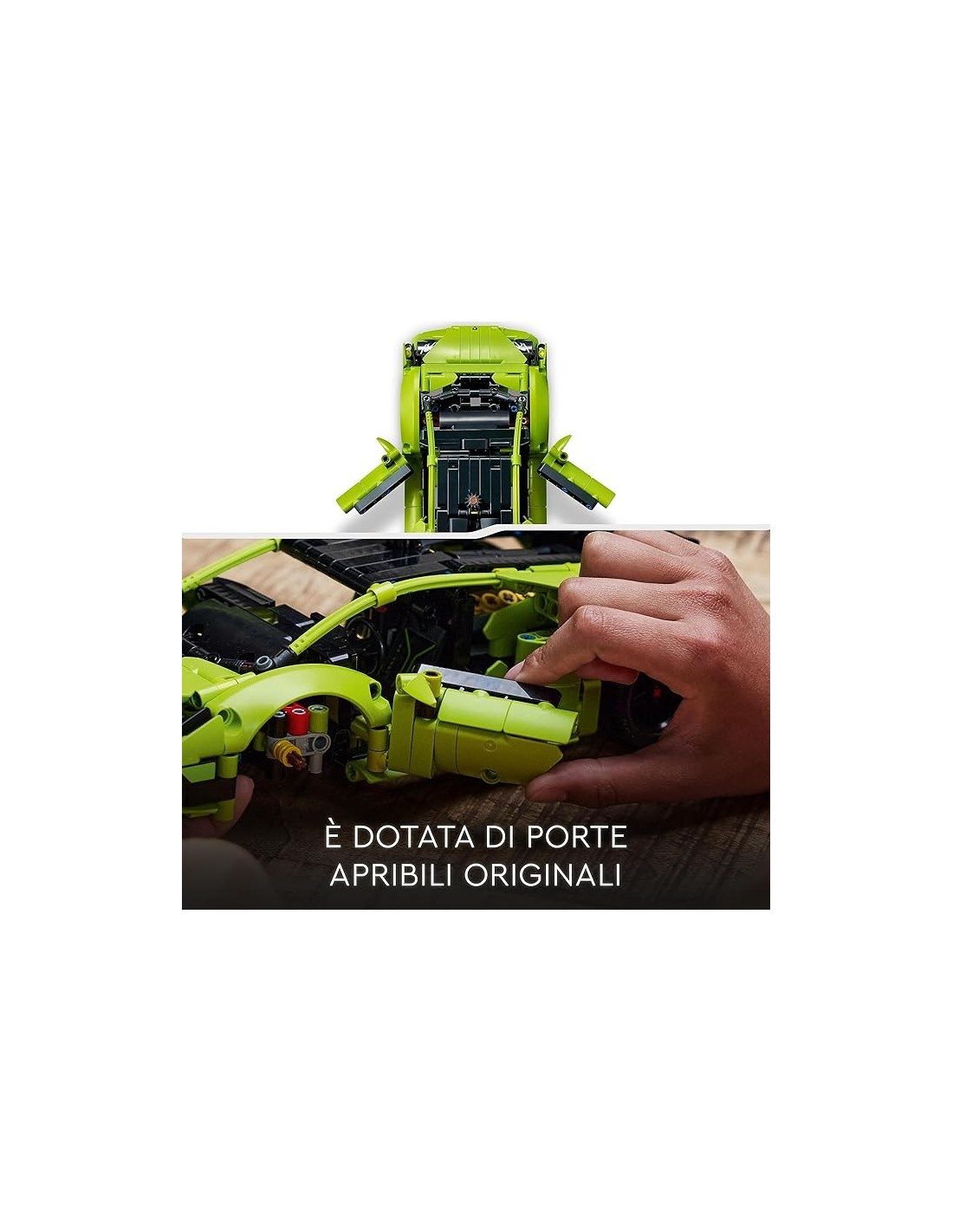 GIOCATTOLO PUBBLICIZZATO: vendita online LEGO Technic Lamborghini Huracán Tecnica, Modellino di Auto da Costruire, 42161 in o...