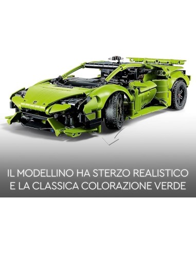 GIOCATTOLO PUBBLICIZZATO: vendita online LEGO Technic Lamborghini Huracán Tecnica, Modellino di Auto da Costruire, 42161 in o...