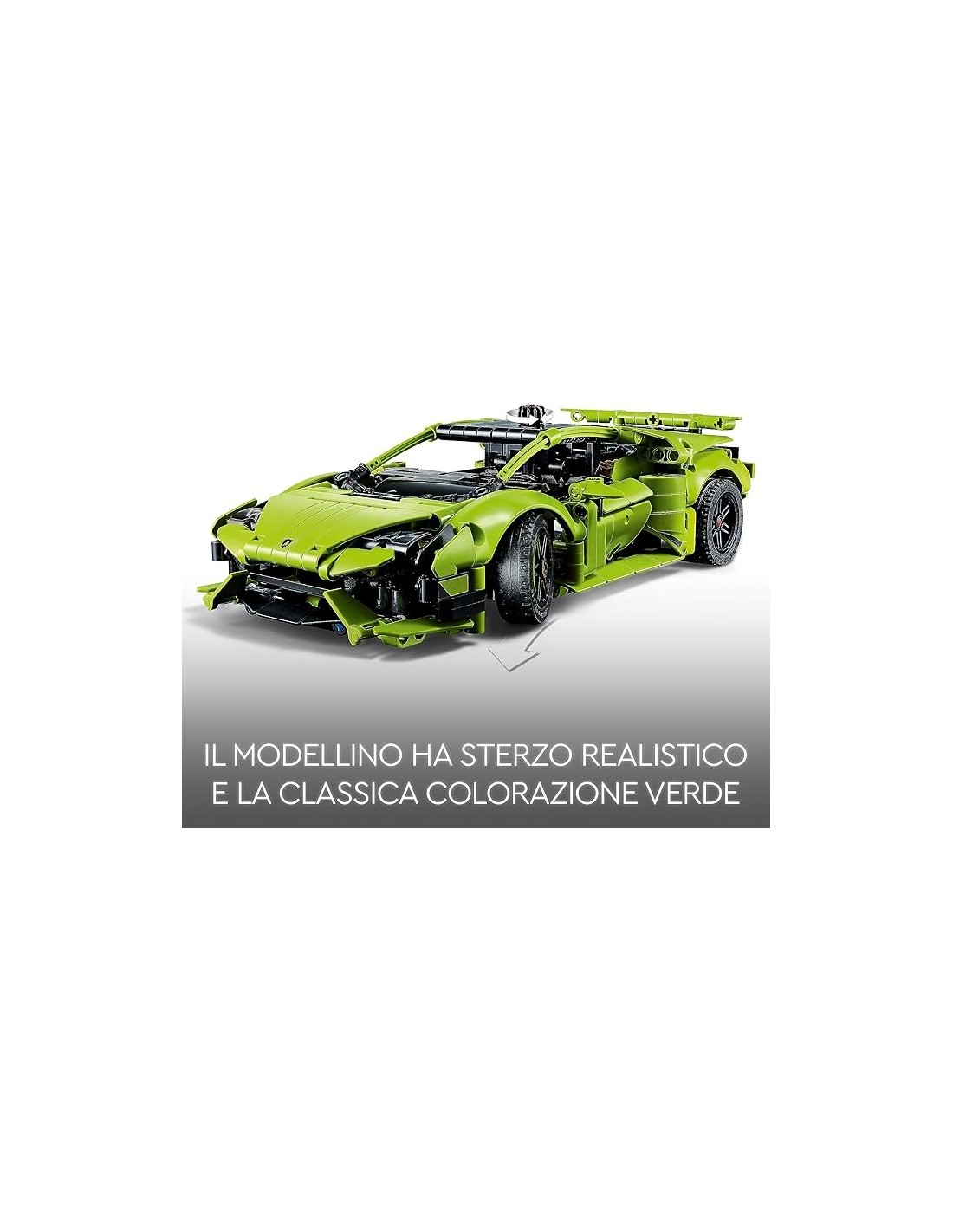 GIOCATTOLO PUBBLICIZZATO: vendita online LEGO Technic Lamborghini Huracán Tecnica, Modellino di Auto da Costruire, 42161 in o...