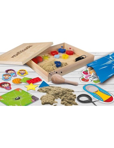 Lisciani Giochi Montessori Work-box - 50 Esperienze Educative con Scatola in Legno | Shop in Casa