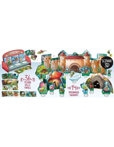 Montessori L'Inventafavole del Mondo Fantastico - Gioco Educativo Life Skills | Shop in Casa