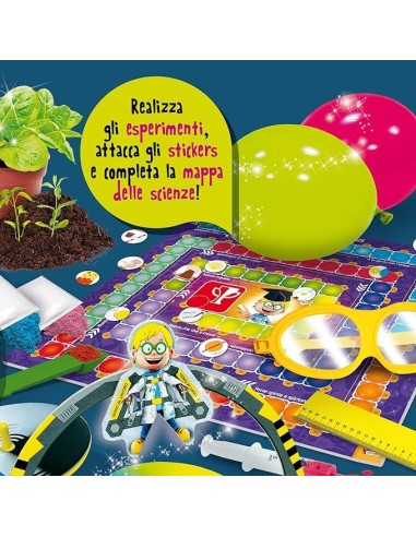 Super Laboratorio Dei Primi 101 Esperimenti - Kit Scientifico per Bambini con Guida Illustrata | Shop in Casa