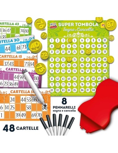 Super Tombola Segna e Cancella | Shop in Casa