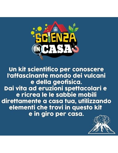 I'm a Genius Scienza in Casa Vulcanologia | Shop in Casa